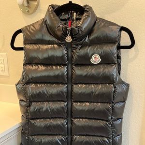 Moncler Ghany Quilted Shiny Vest size 1